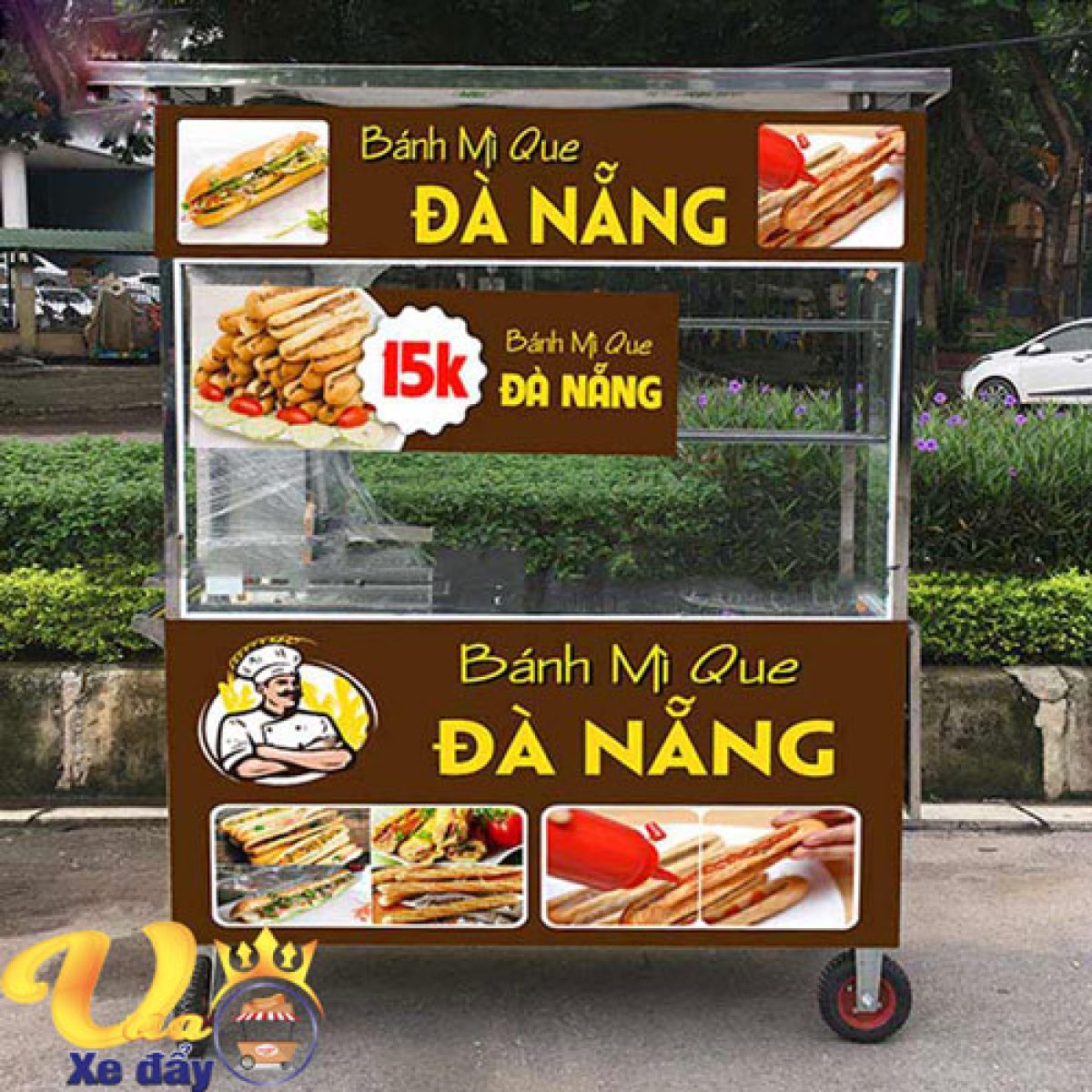 Tổng Hợp 10+ Mẫu Xe Bánh Mì Que [Đẹp - Rẻ - Chất Lượng]