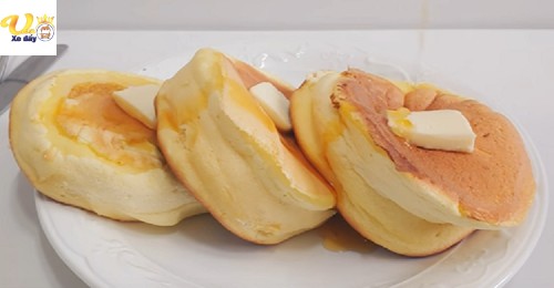 Cách chế biến bánh souffle pancake không cần bột nở